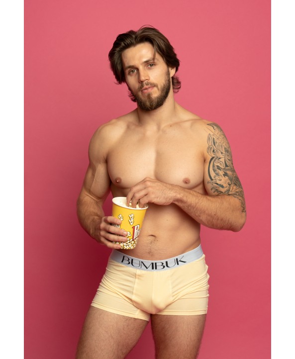 Bumbuk мъжки боксер в жълт цвят